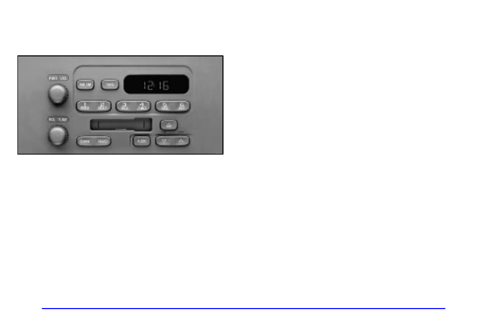 Playing the radio, Finding a station | GMC 2001 Savana User Manual | Page 158 / 412