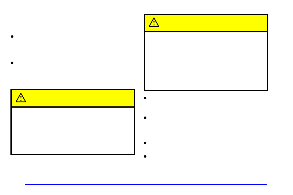 Caution | GMC 2001 Savana User Manual | Page 216 / 412