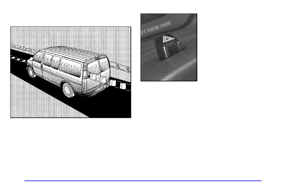 Hazard warning flashers | GMC 2001 Savana User Manual | Page 236 / 412