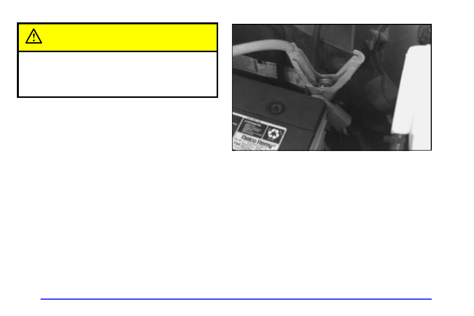 Caution | GMC 2001 Savana User Manual | Page 240 / 412