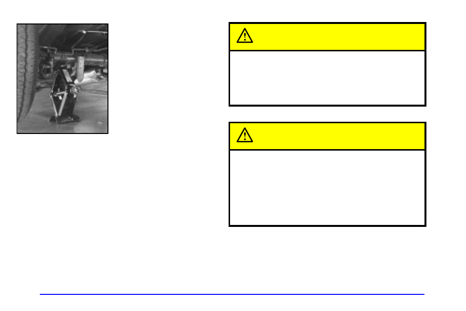 Caution | GMC 2001 Savana User Manual | Page 262 / 412