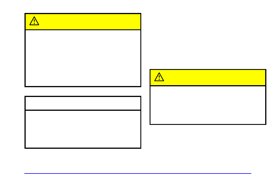 Used replacement wheels, Caution, Notice | GMC 2001 Savana User Manual | Page 318 / 412