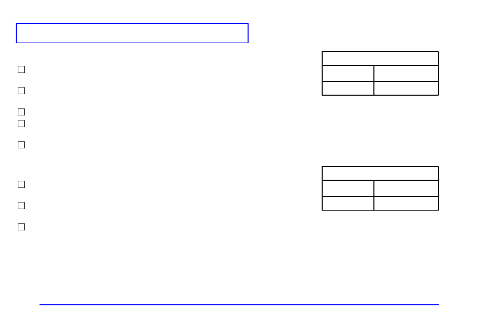 Short trip/city scheduled maintenance | GMC 2001 Savana User Manual | Page 353 / 412