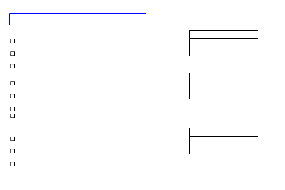 Short trip/city scheduled maintenance | GMC 2001 Savana User Manual | Page 363 / 412