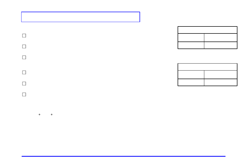 Short trip/city scheduled maintenance | GMC 2001 Savana User Manual | Page 370 / 412