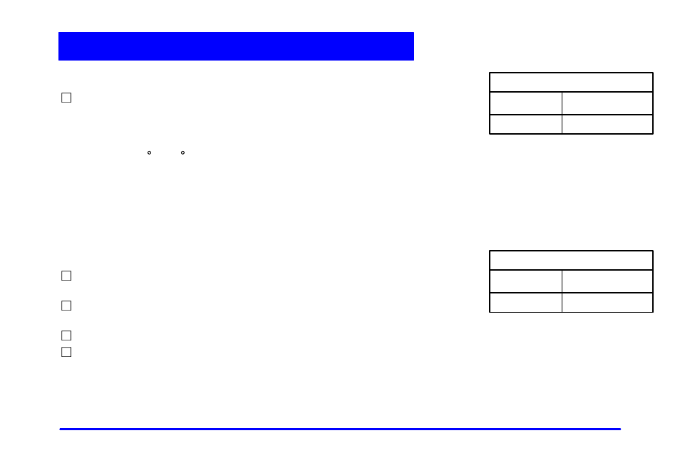 Long trip/highway scheduled maintenance | GMC 2001 Savana User Manual | Page 378 / 412