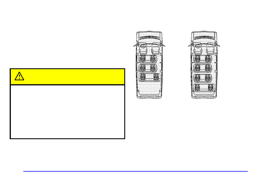 Caution | GMC 2001 Savana User Manual | Page 67 / 412