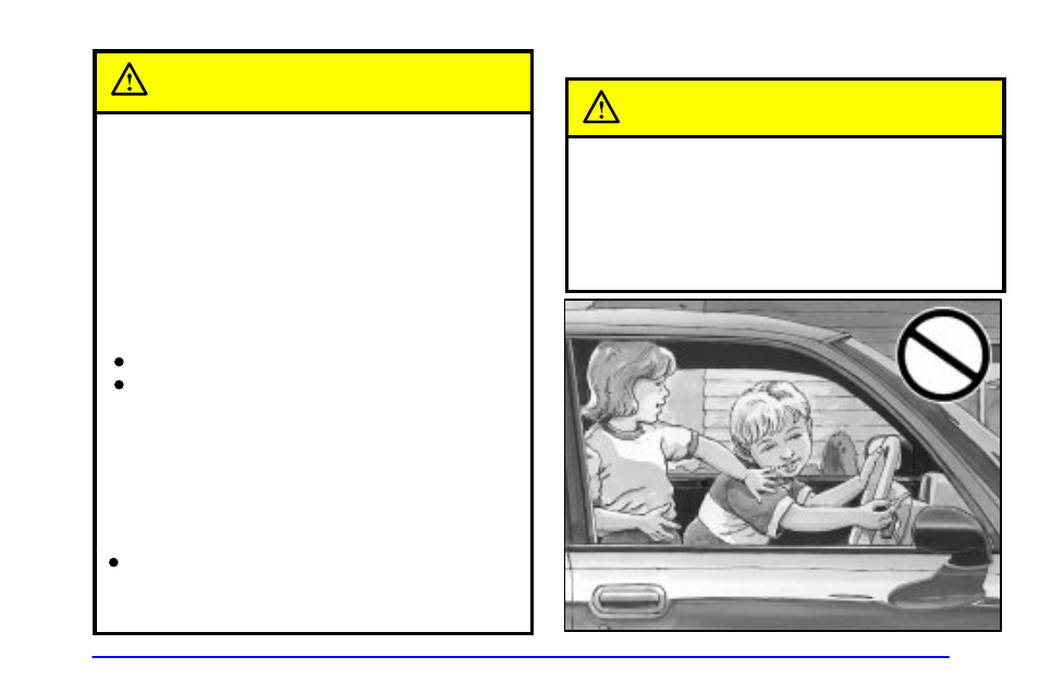 Keys, Caution, Keys caution | GMC 2001 Savana User Manual | Page 82 / 412