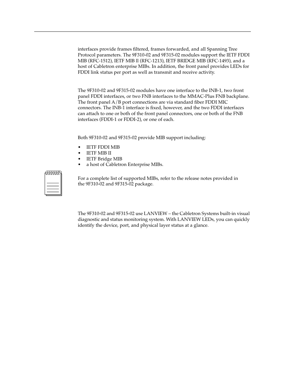 Cabletron Systems 9F310-02 User Manual | Page 10 / 30