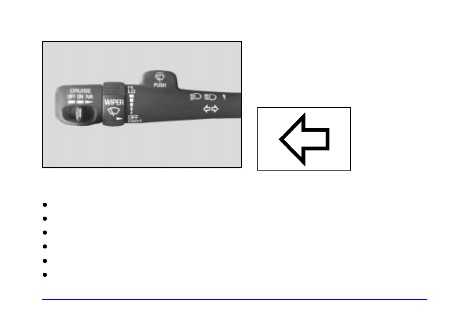 Turn signal/multifunction lever, Turn and lane change signals | GMC 2001 Envoy User Manual | Page 115 / 448