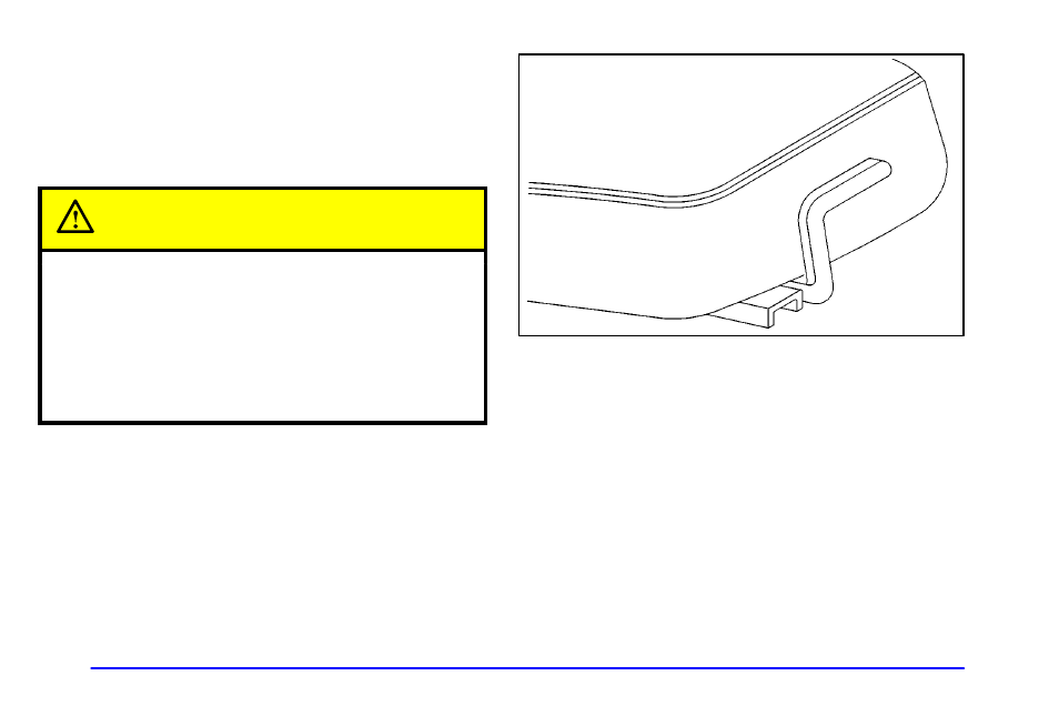 Seats and seat controls, Manual front seat, Caution | GMC 2001 Envoy User Manual | Page 14 / 448