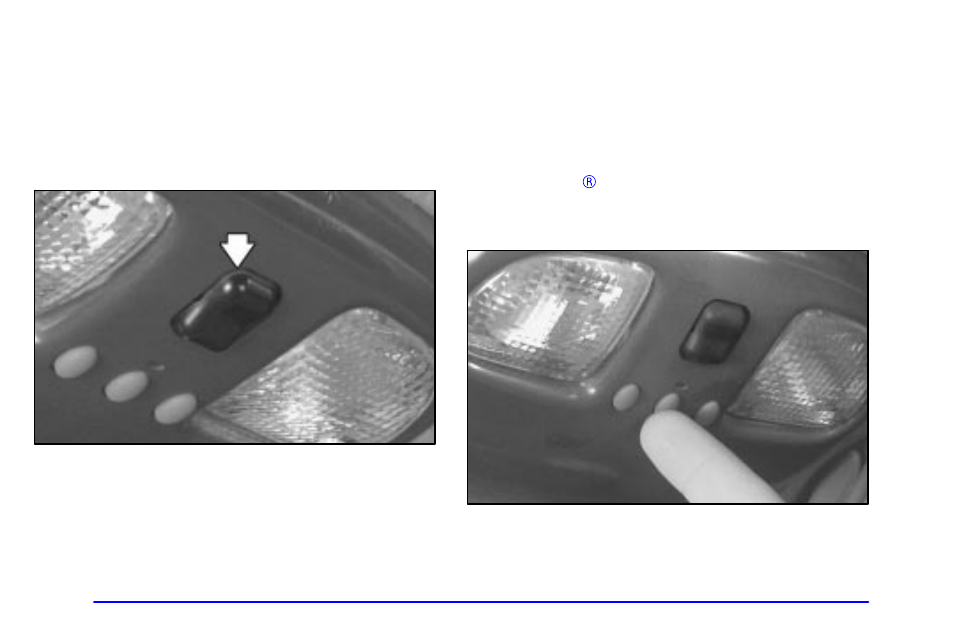 Sunroof (if equipped), Homelink transmitter (if equipped), Homelink | Transmitter (if equipped) | GMC 2001 Envoy User Manual | Page 148 / 448
