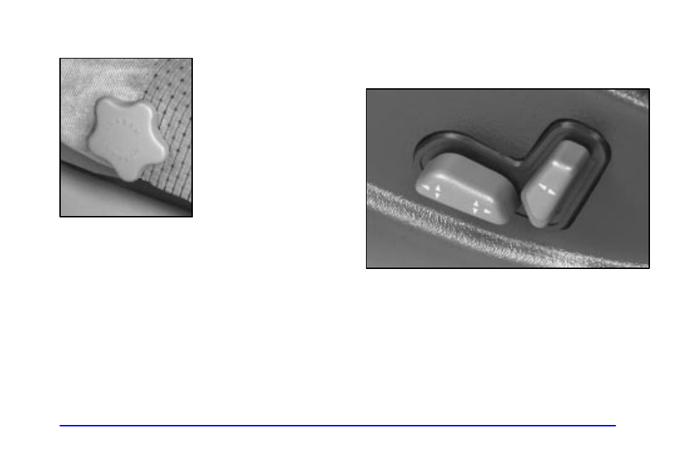 Manual lumbar support (if equipped), Power seats (if equipped) | GMC 2001 Envoy User Manual | Page 15 / 448
