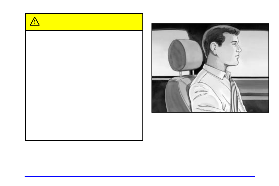 Head restraints, Caution | GMC 2001 Envoy User Manual | Page 19 / 448