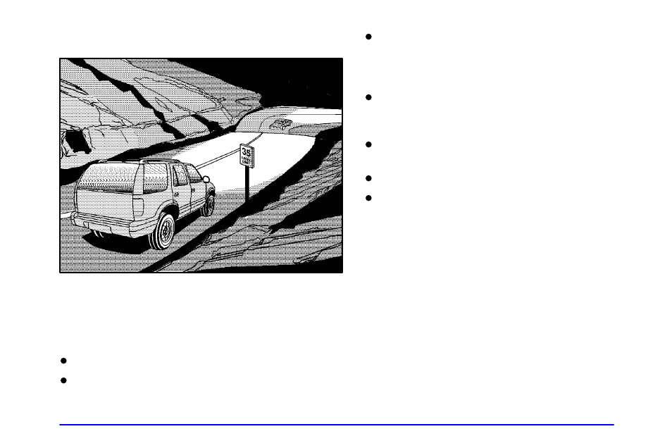 Driving at night | GMC 2001 Envoy User Manual | Page 245 / 448