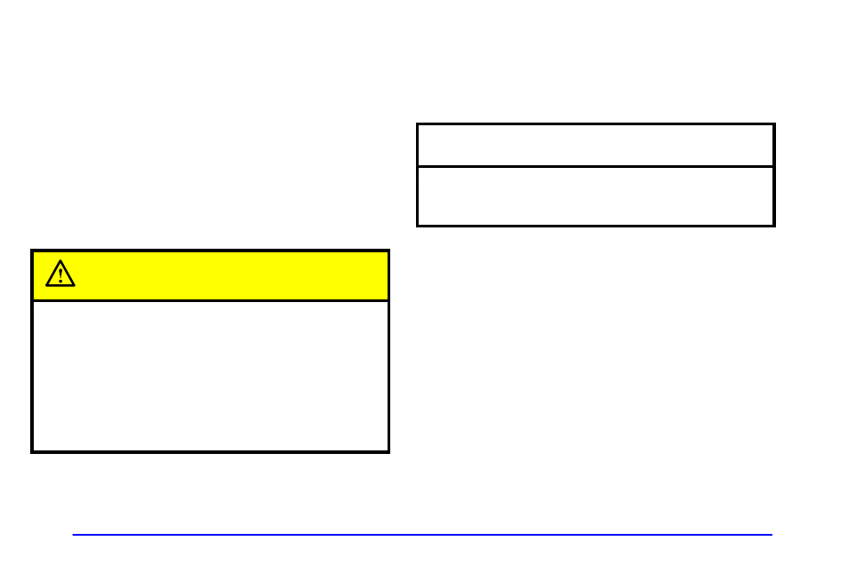 Caution, Notice | GMC 2001 Envoy User Manual | Page 260 / 448