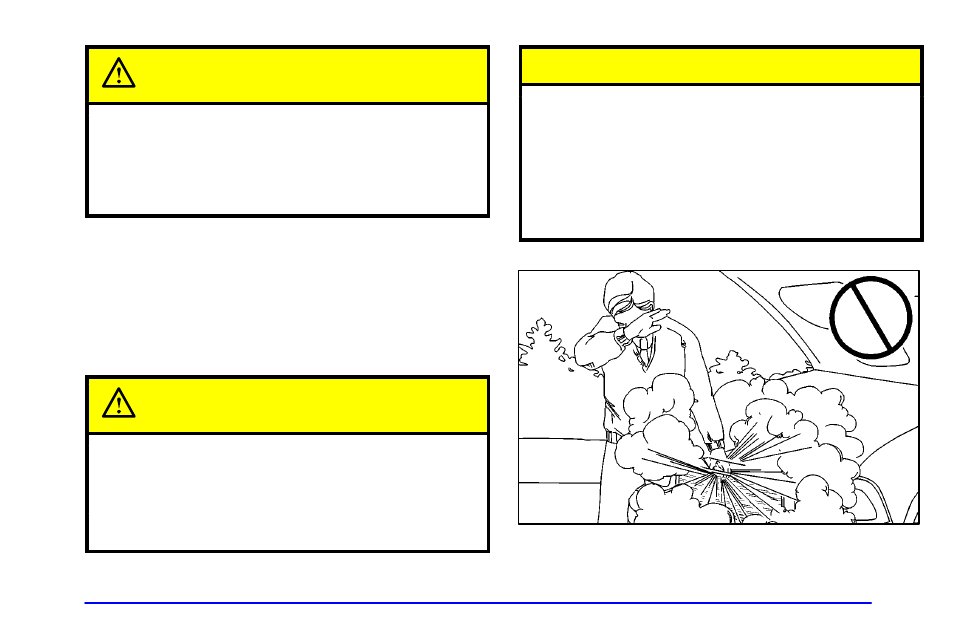 Caution | GMC 2001 Envoy User Manual | Page 287 / 448