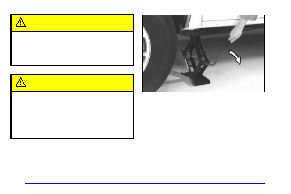 Caution | GMC 2001 Envoy User Manual | Page 298 / 448