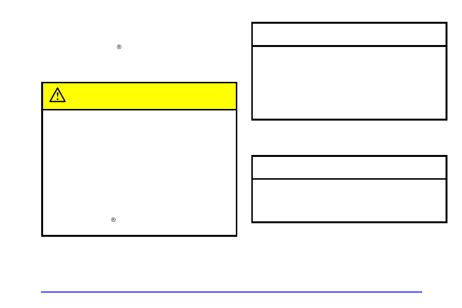 What to use, Caution, Notice | GMC 2001 Envoy User Manual | Page 332 / 448