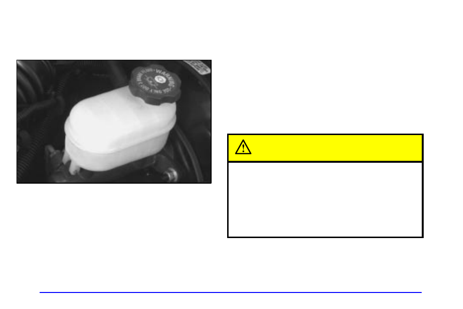 Brakes, Brake fluid, Caution | GMC 2001 Envoy User Manual | Page 337 / 448