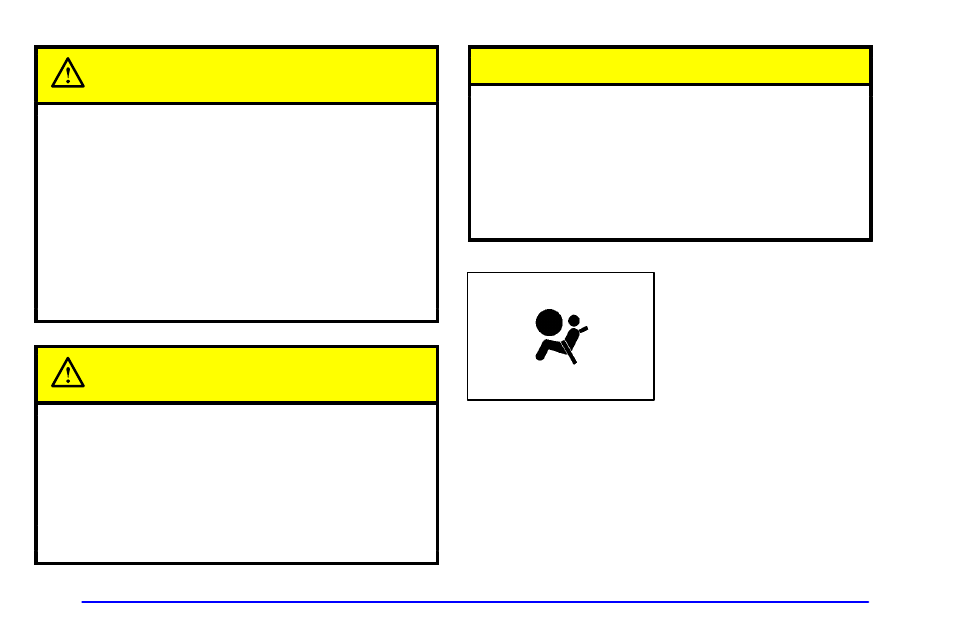 Caution | GMC 2001 Envoy User Manual | Page 36 / 448