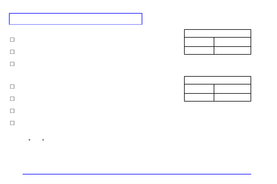 Short trip/city scheduled maintenance | GMC 2001 Envoy User Manual | Page 407 / 448