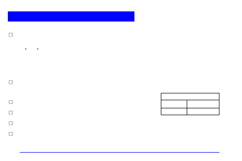 Long trip/highway scheduled maintenance | GMC 2001 Envoy User Manual | Page 413 / 448
