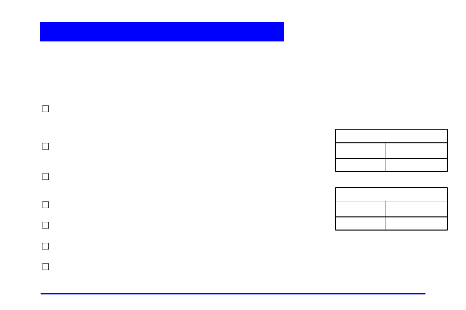 Long trip/highway scheduled maintenance | GMC 2001 Envoy User Manual | Page 416 / 448