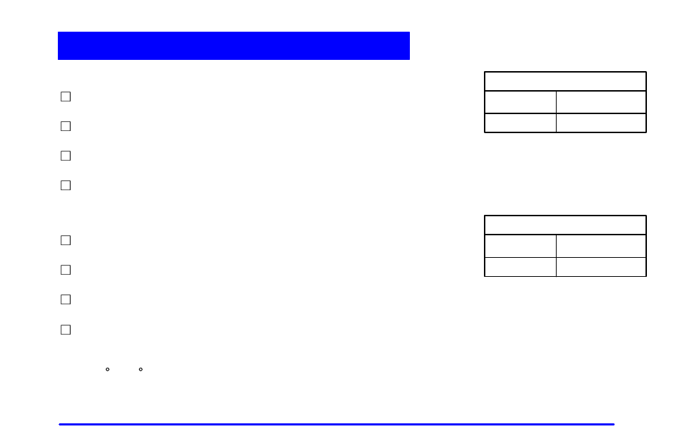 Long trip/highway scheduled maintenance | GMC 2001 Envoy User Manual | Page 420 / 448