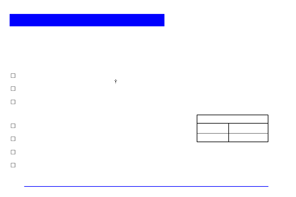 Long trip/highway scheduled maintenance | GMC 2001 Envoy User Manual | Page 421 / 448