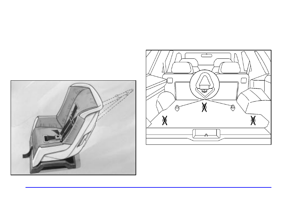 Top strap | GMC 2001 Envoy User Manual | Page 58 / 448