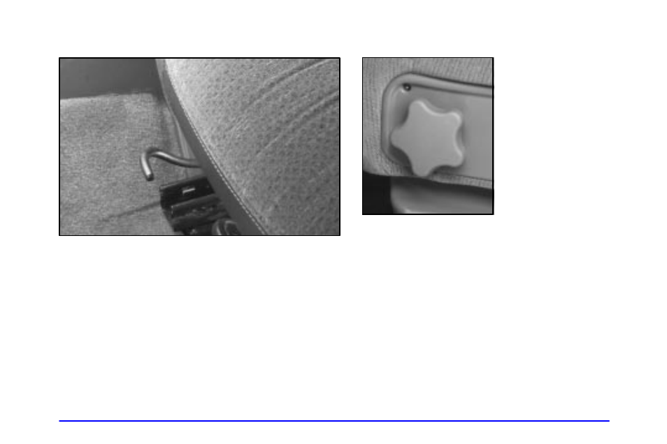 Cushion tilt (if equipped), Manual lumbar control (if equipped) | GMC 2000 Sierra User Manual | Page 15 / 421