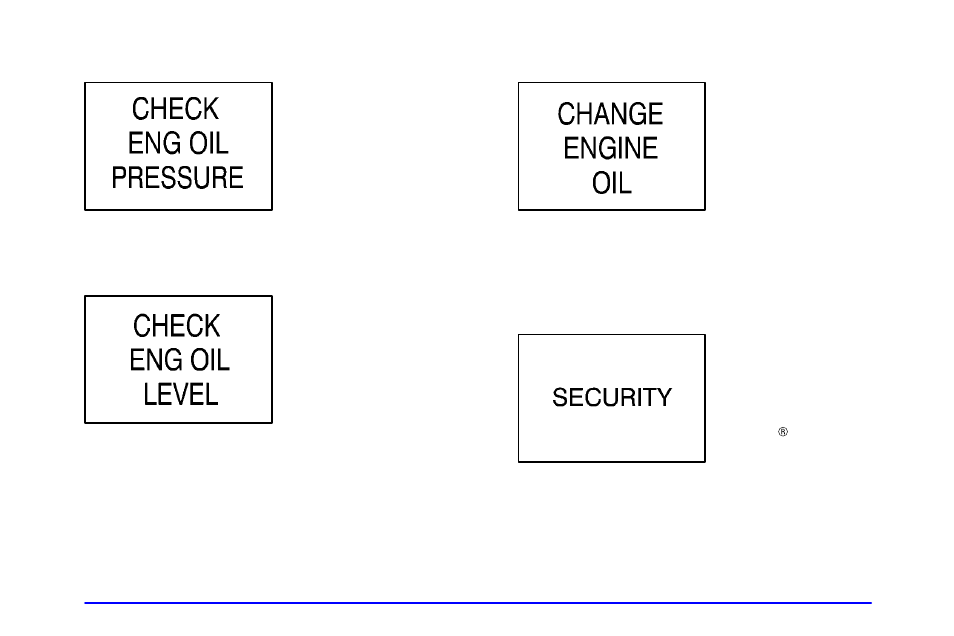 Check eng oil pressure, Check eng oil level, Change engine oil | Security | GMC 2000 Sierra User Manual | Page 167 / 421