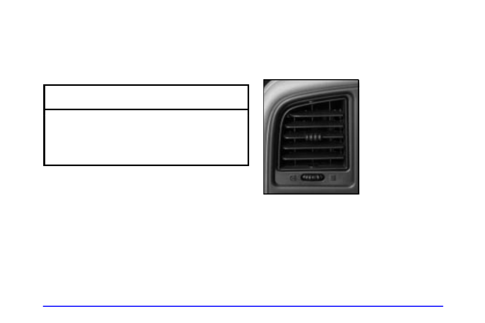 Ventilation system, Notice | GMC 2000 Sierra User Manual | Page 175 / 421