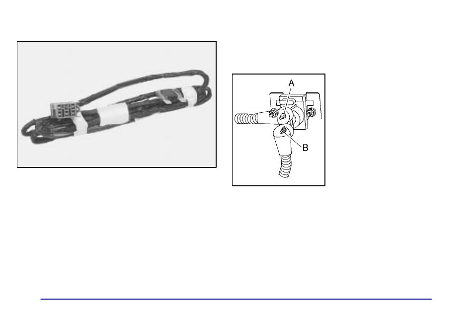 Instrument panel jumper wiring harness, Auxiliary battery (if equipped) | GMC 2000 Sierra User Manual | Page 266 / 421