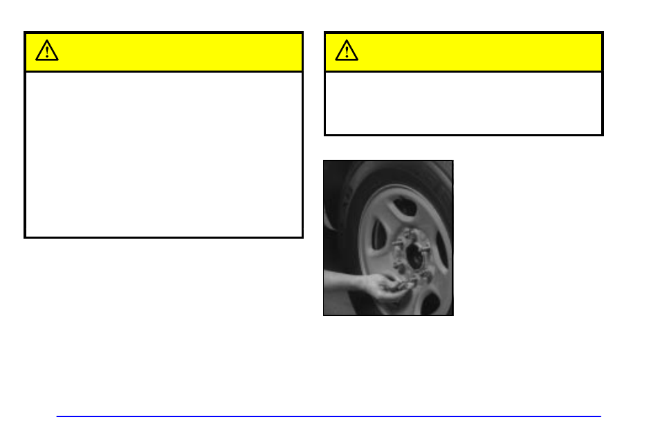 Caution | GMC 2000 Sierra User Manual | Page 295 / 421