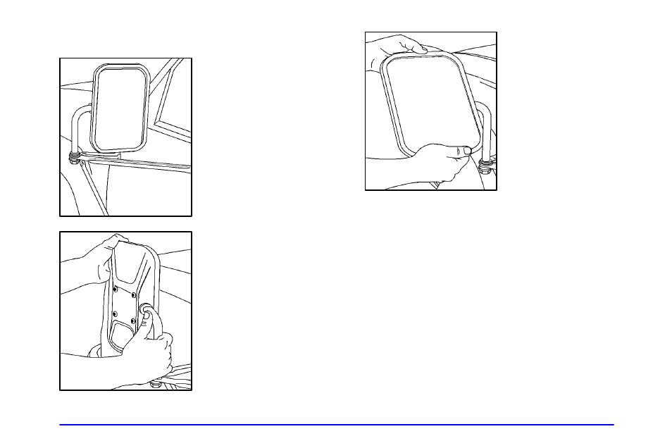 Camper-type mirrors (if equipped) | GMC 2000 Savana User Manual | Page 121 / 398
