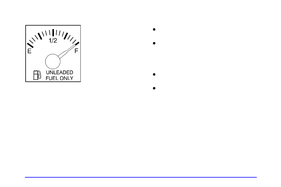 Fuel gage | GMC 2000 Savana User Manual | Page 139 / 398