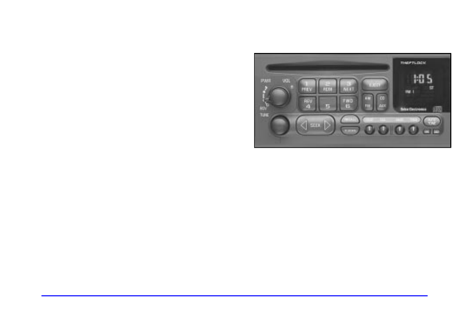 Cd adapter kits, Playing the radio, Fm stereo with compact disc player and | Automatic tone control (if equipped) | GMC 2000 Savana User Manual | Page 159 / 398