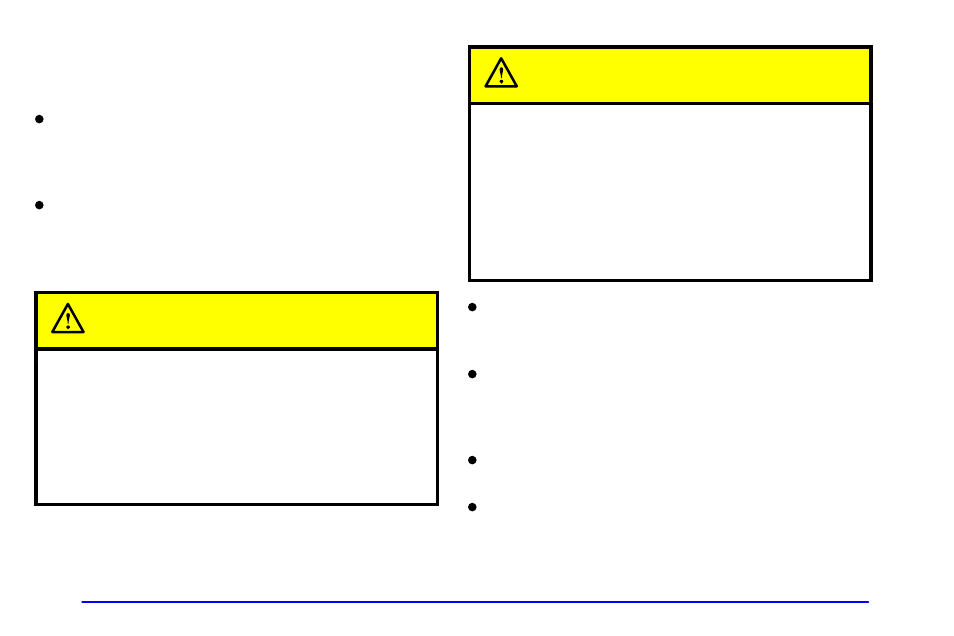 Caution | GMC 2000 Savana User Manual | Page 196 / 398