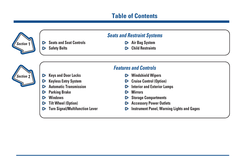 GMC 2000 Savana User Manual | Page 3 / 398