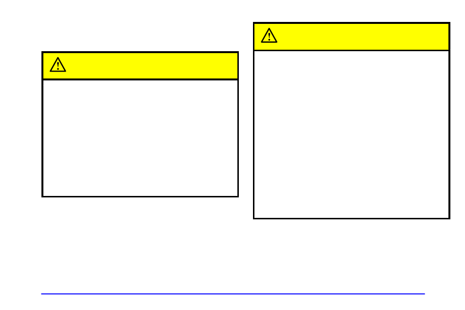 Caution | GMC 2000 Savana User Manual | Page 57 / 398
