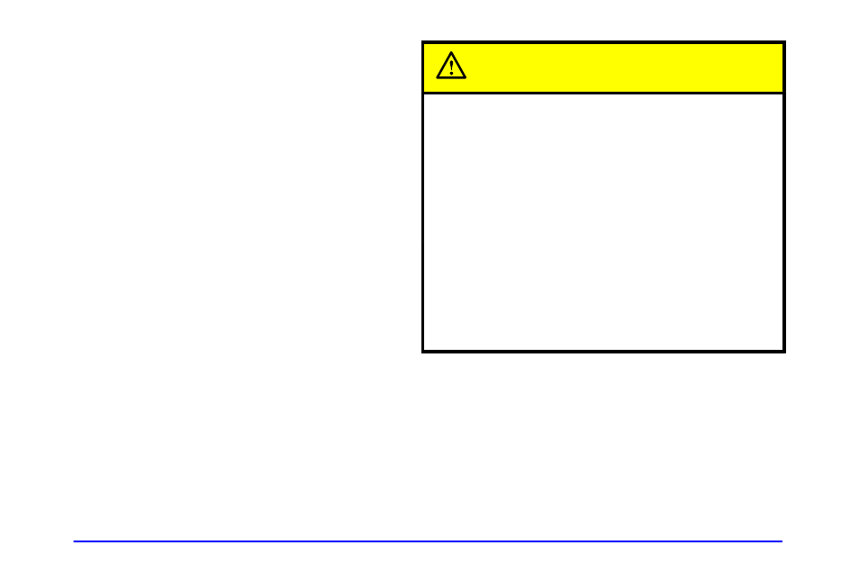 Caution | GMC 2000 Savana User Manual | Page 62 / 398