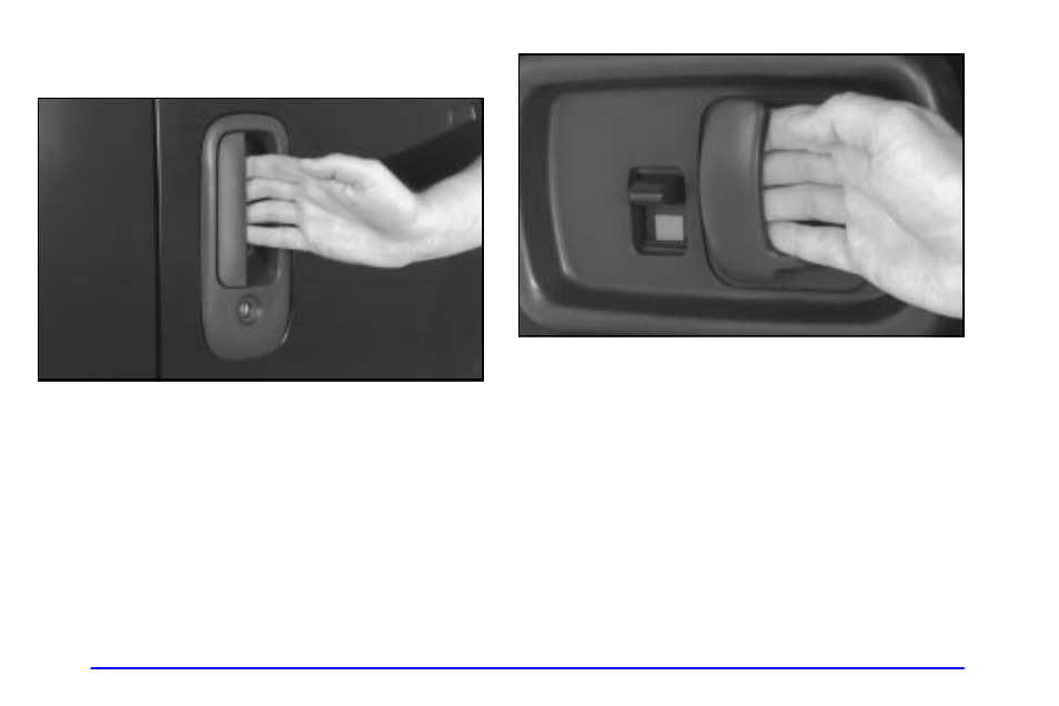 60/40 swing-out side door, 60/40 swing, Out side door | GMC 2000 Savana User Manual | Page 88 / 398