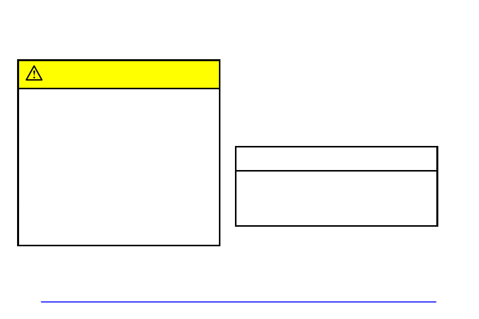 Caution, Notice | GMC 2000 Savana User Manual | Page 98 / 398