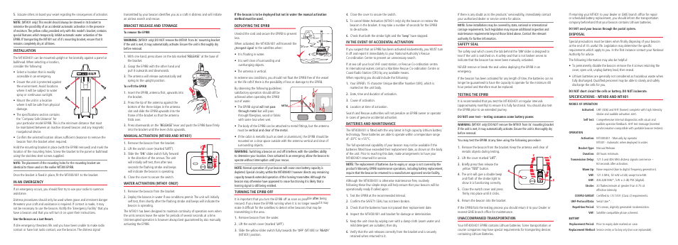 GME MT400AUS User Manual | Page 2 / 2