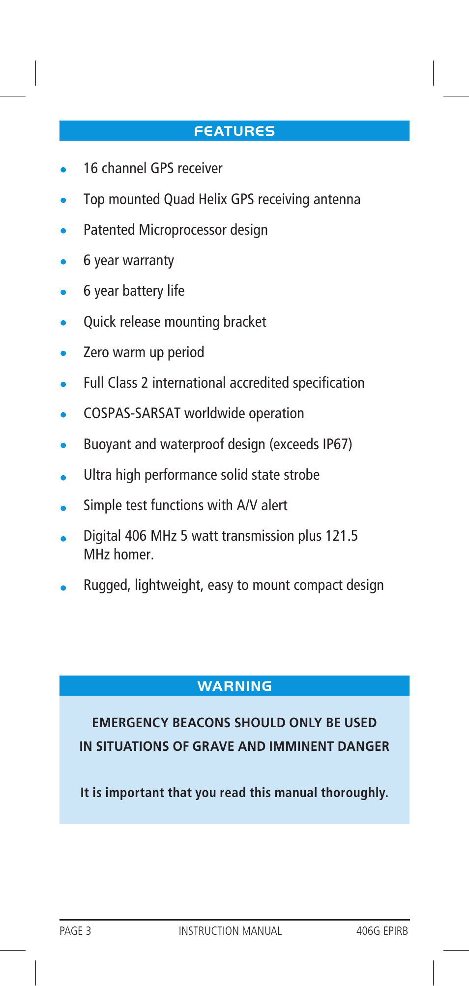 GME MT406GAUS User Manual | Page 3 / 16