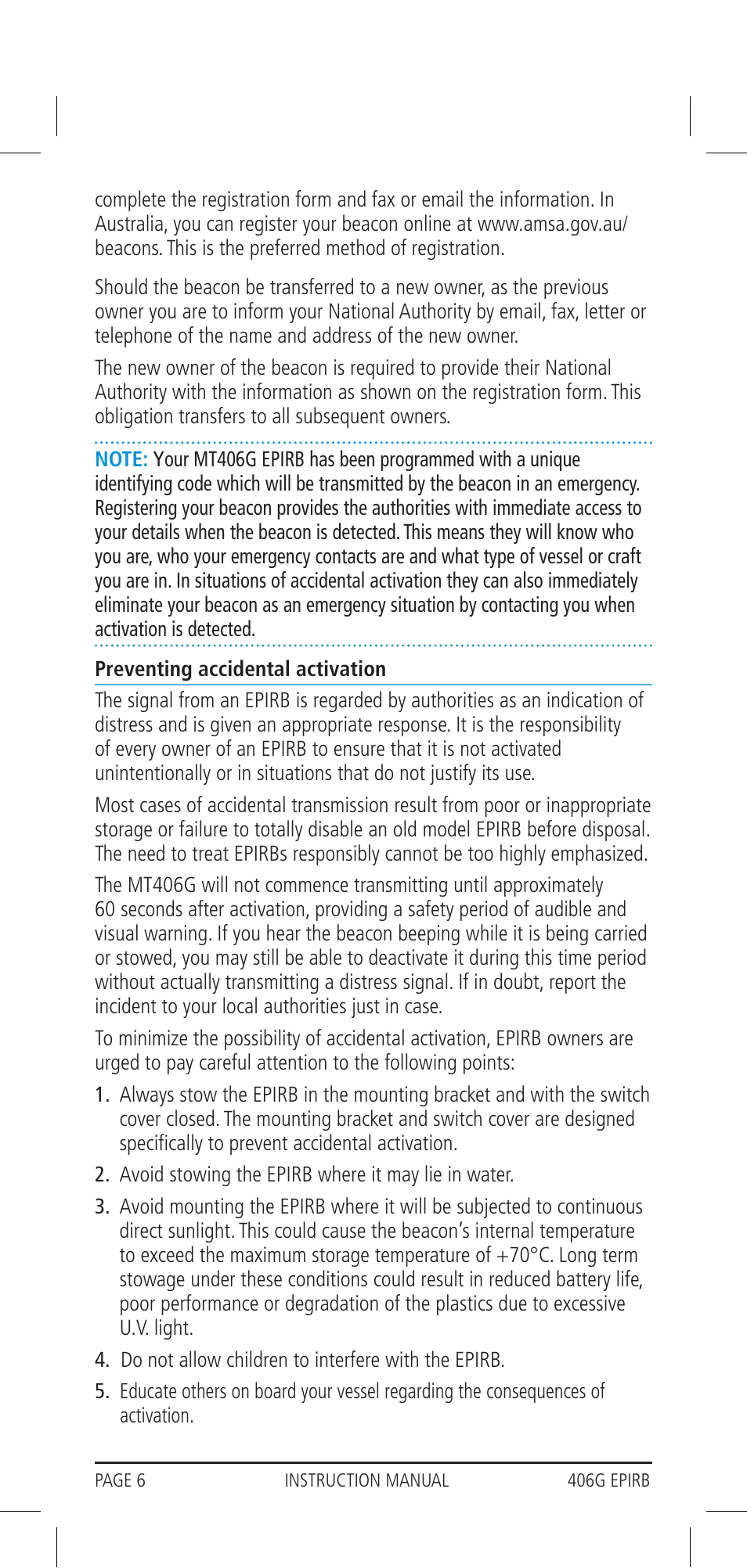 GME MT406GAUS User Manual | Page 6 / 16