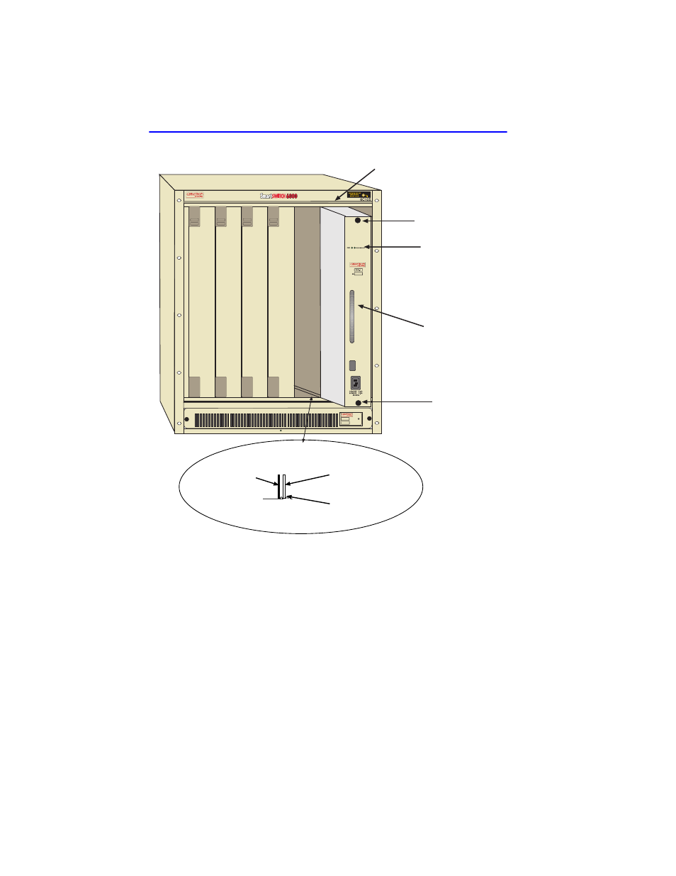 Figure 3-4 installing the power supply module(s) | Cabletron Systems 6C105 User Manual | Page 28 / 38