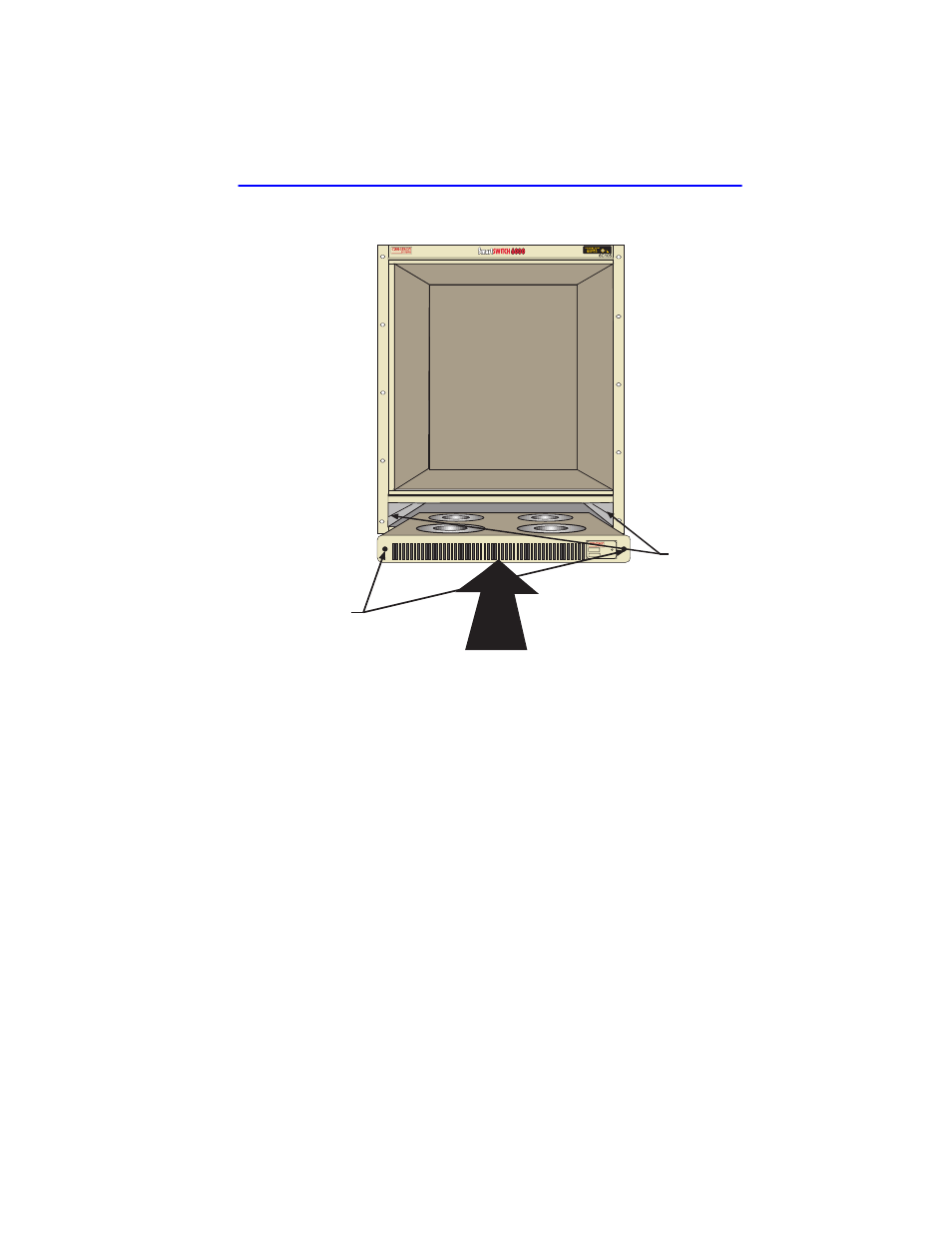 Figure 3-9 reinstalling the fan tray | Cabletron Systems 6C105 User Manual | Page 37 / 38